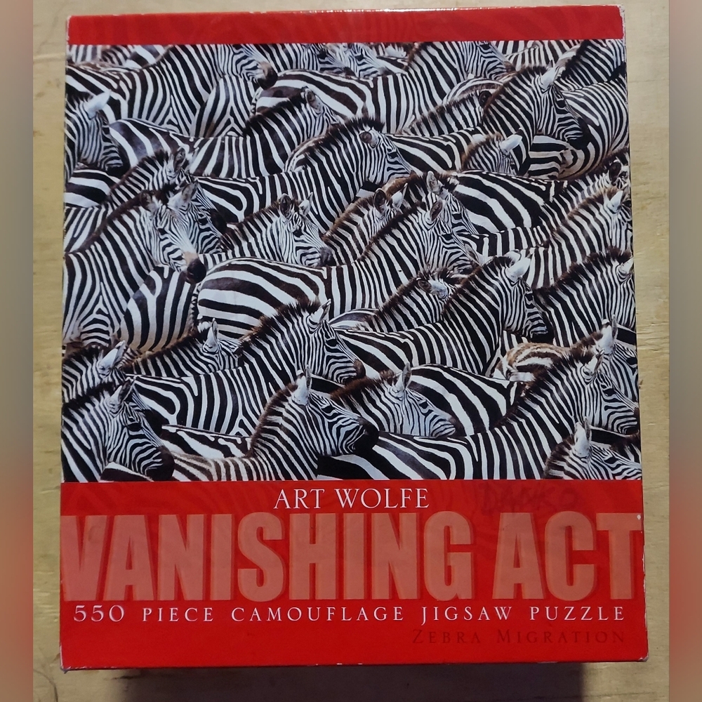 Zebra Migration Jigsaw Puzzle